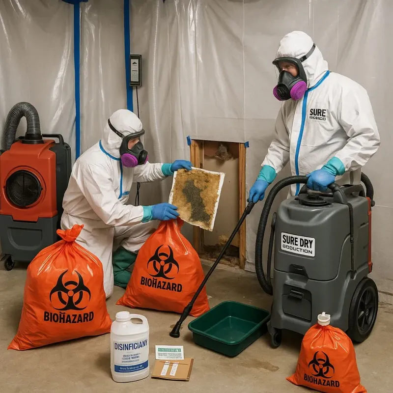 Contaminated Water Handling Protocols process in DeMotte, IN